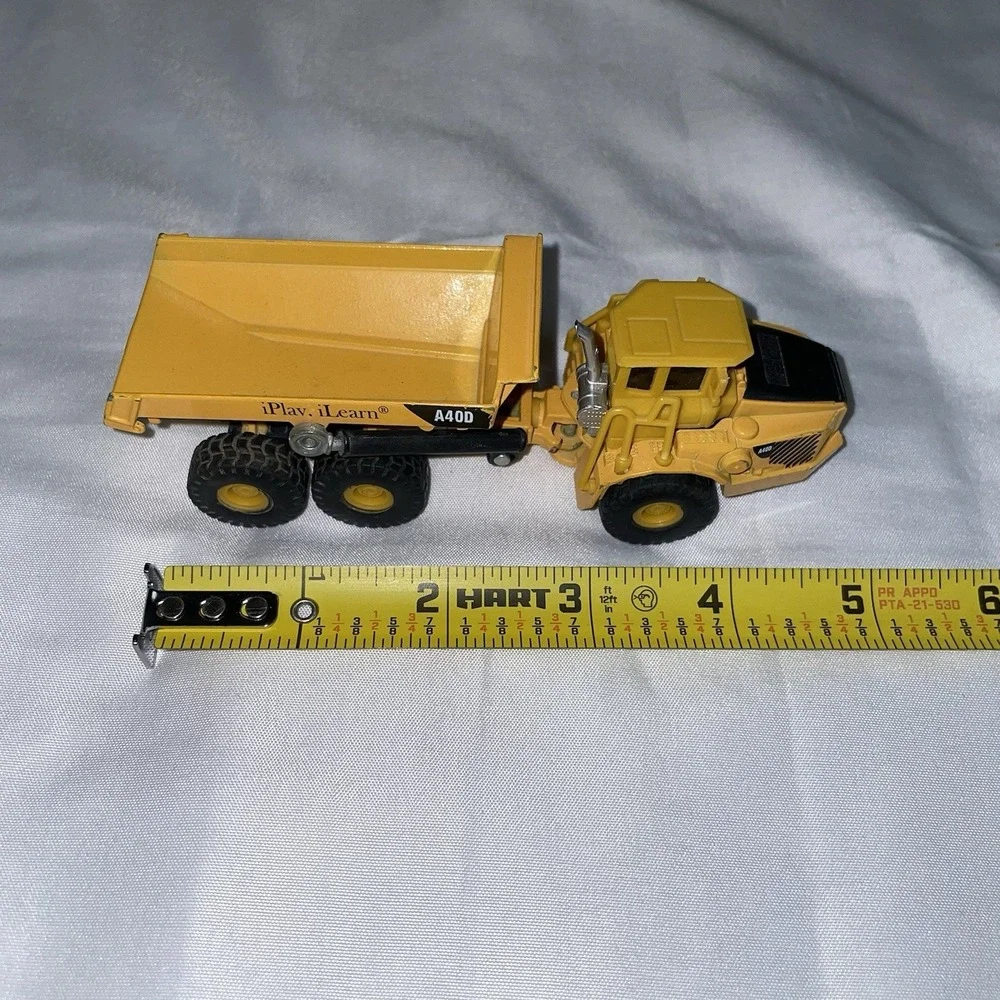 iPlay iLearn A40D Articulated Dump Truck‎ Yellow Construction Toy Vehicle 5 Inch